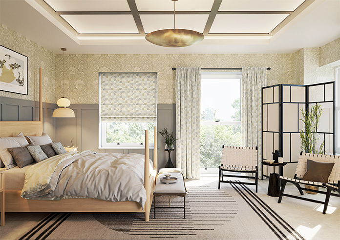 Mosaic Tile, Subdued - Made to Measure Curtains - Image 14